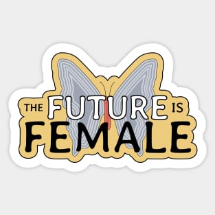 The Future is Female Sticker